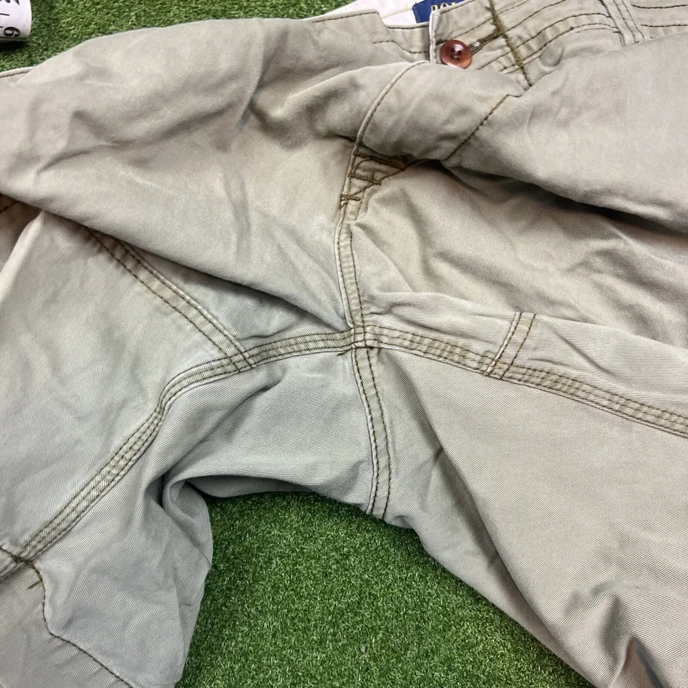 Polo Ralph Lauren Mountain Green Classic Chino Cargo Shorts Men's Size 42